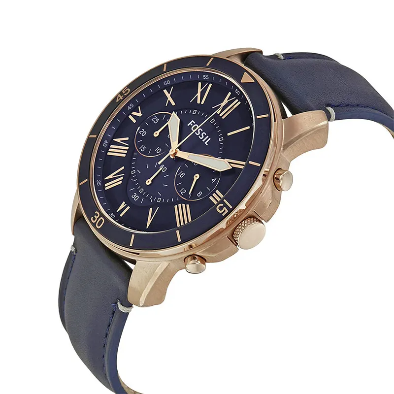 Fossil Grant Chronograph Blue Dial Men's Watch | FS5237